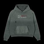 TILL DEATH DISTRESSED HOODIE