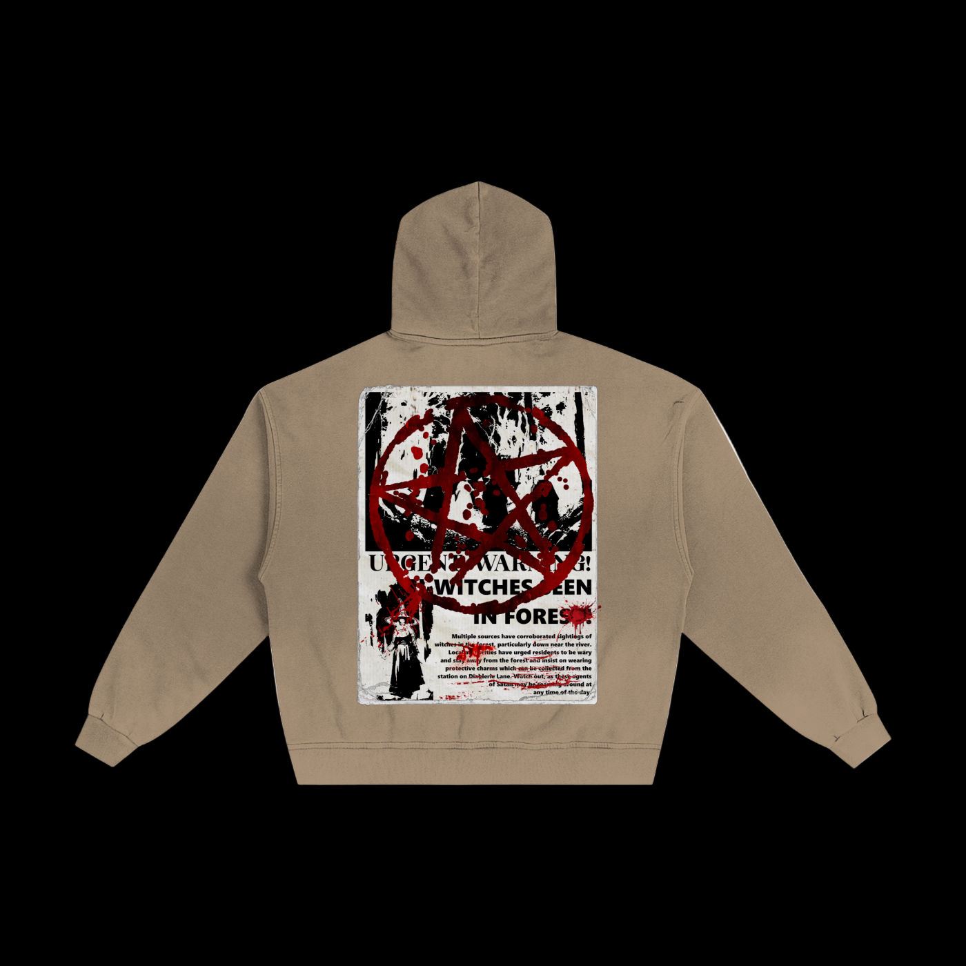 WITCHES SUNFADE ZIPPER JACKET