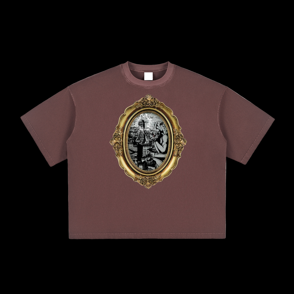 THE VAMPIRE VINTAGE WASHED BOXY T-SHIRT