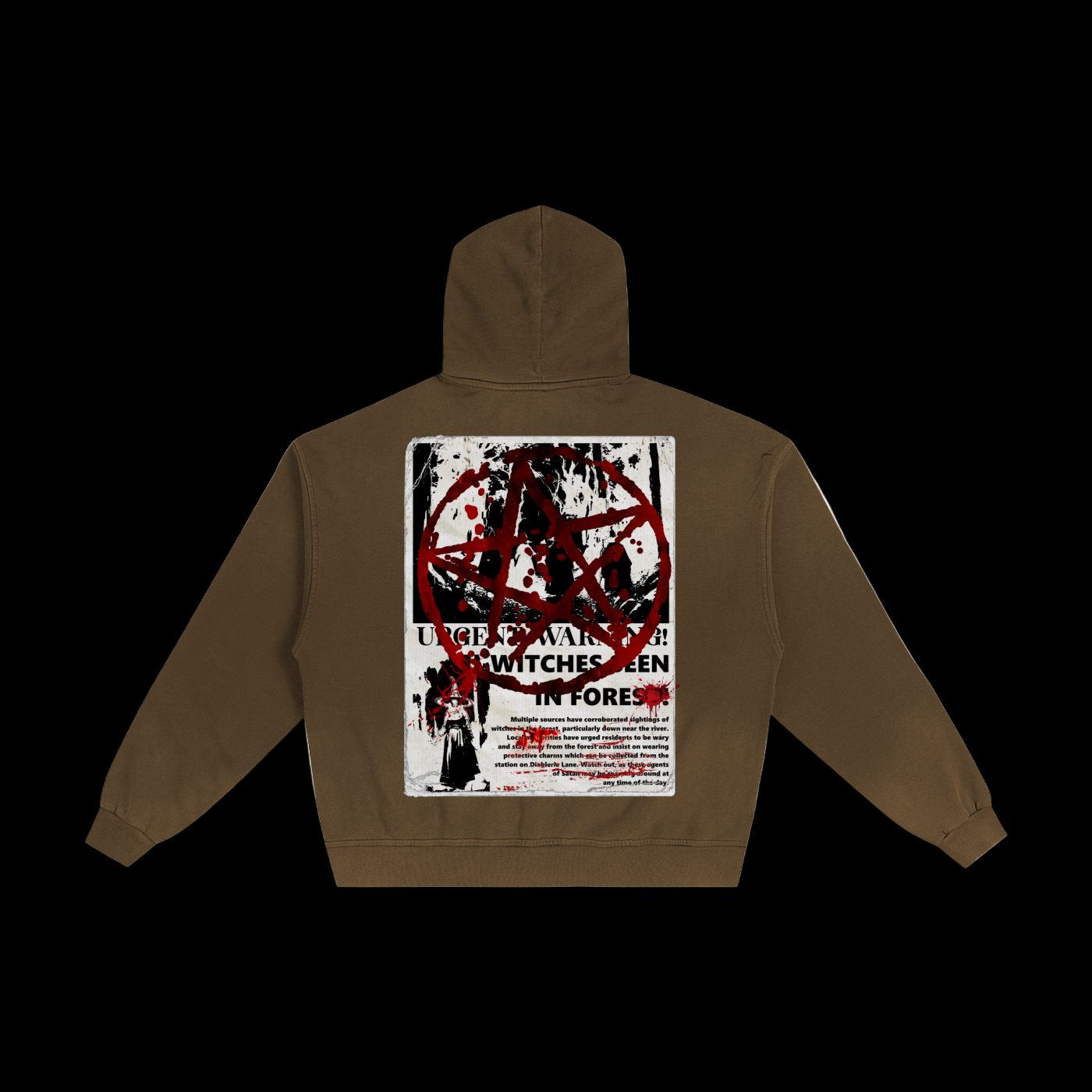 WITCHES SUNFADE ZIPPER JACKET