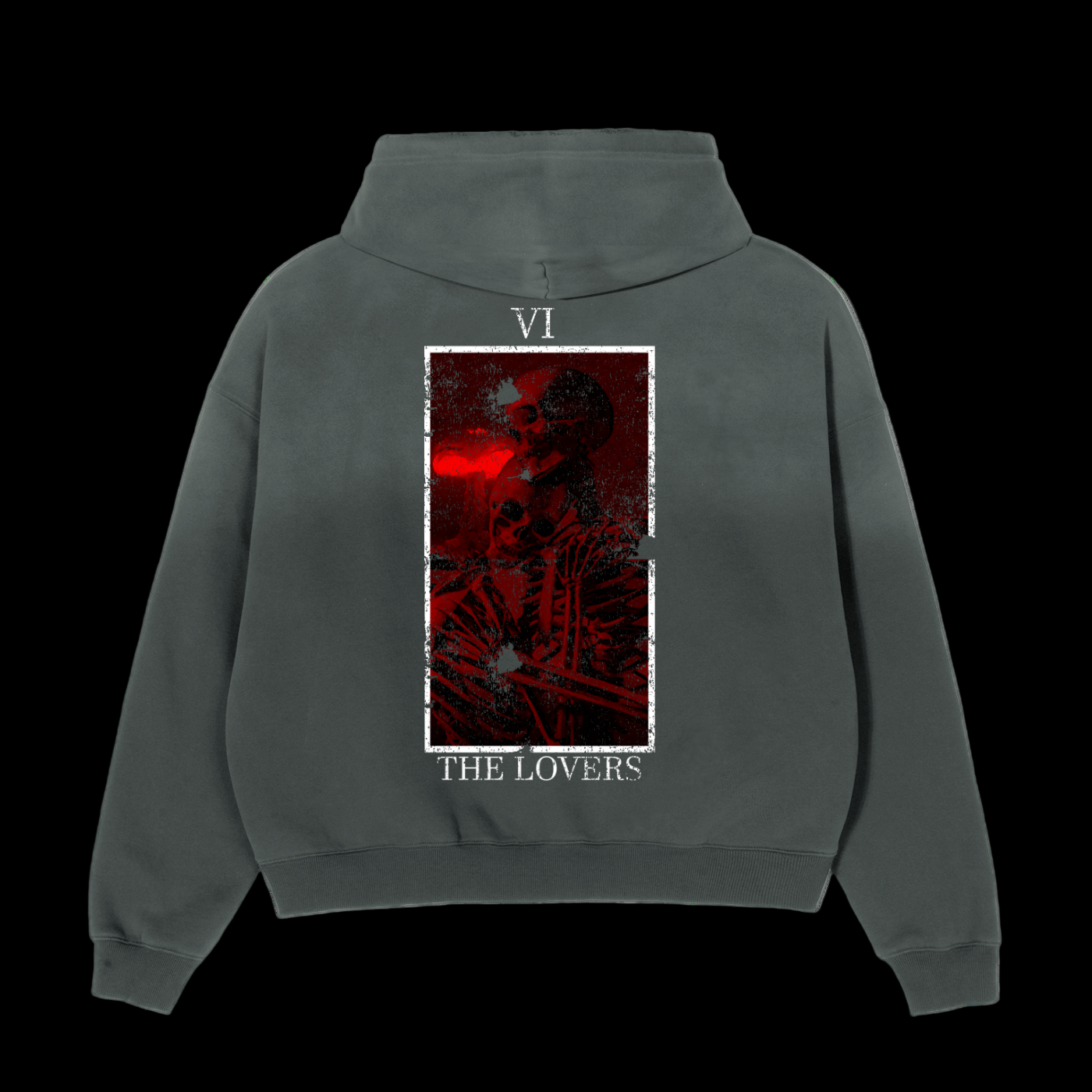 TILL DEATH DISTRESSED HOODIE