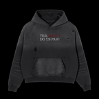 TILL DEATH DISTRESSED HOODIE