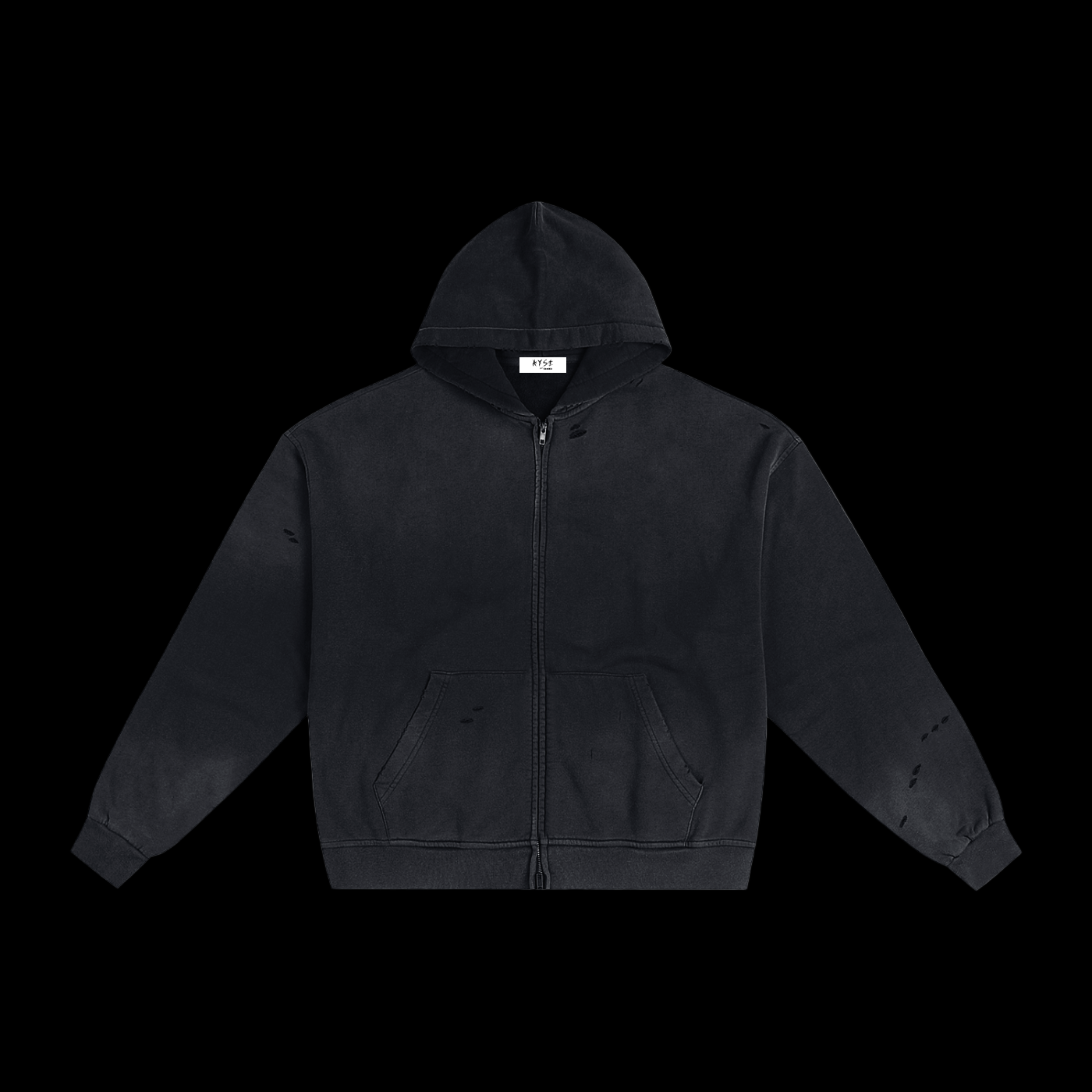 WITCHES SUNFADE ZIPPER JACKET