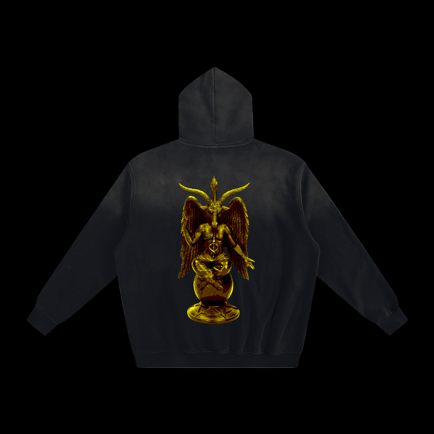 BAPHOMET SUNFADED HOODIE