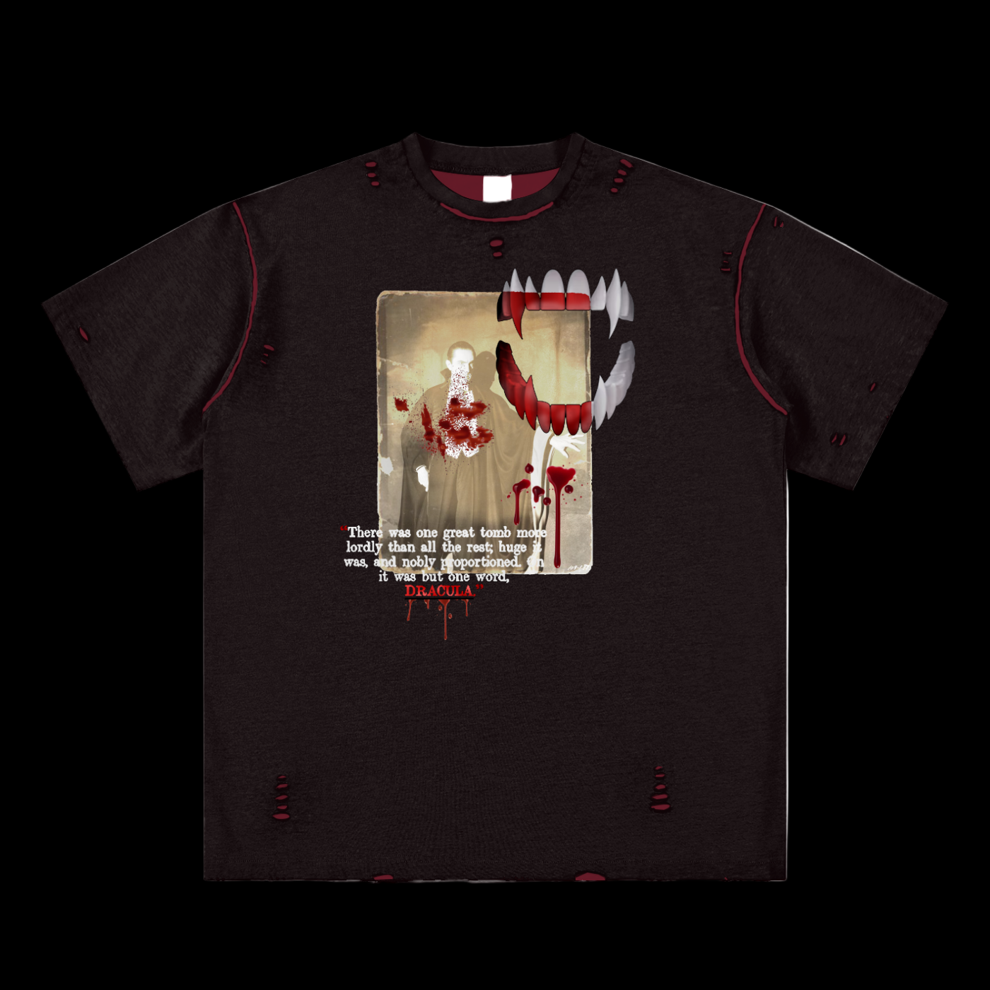 DRACULA REVERSIBLE T SHIRT