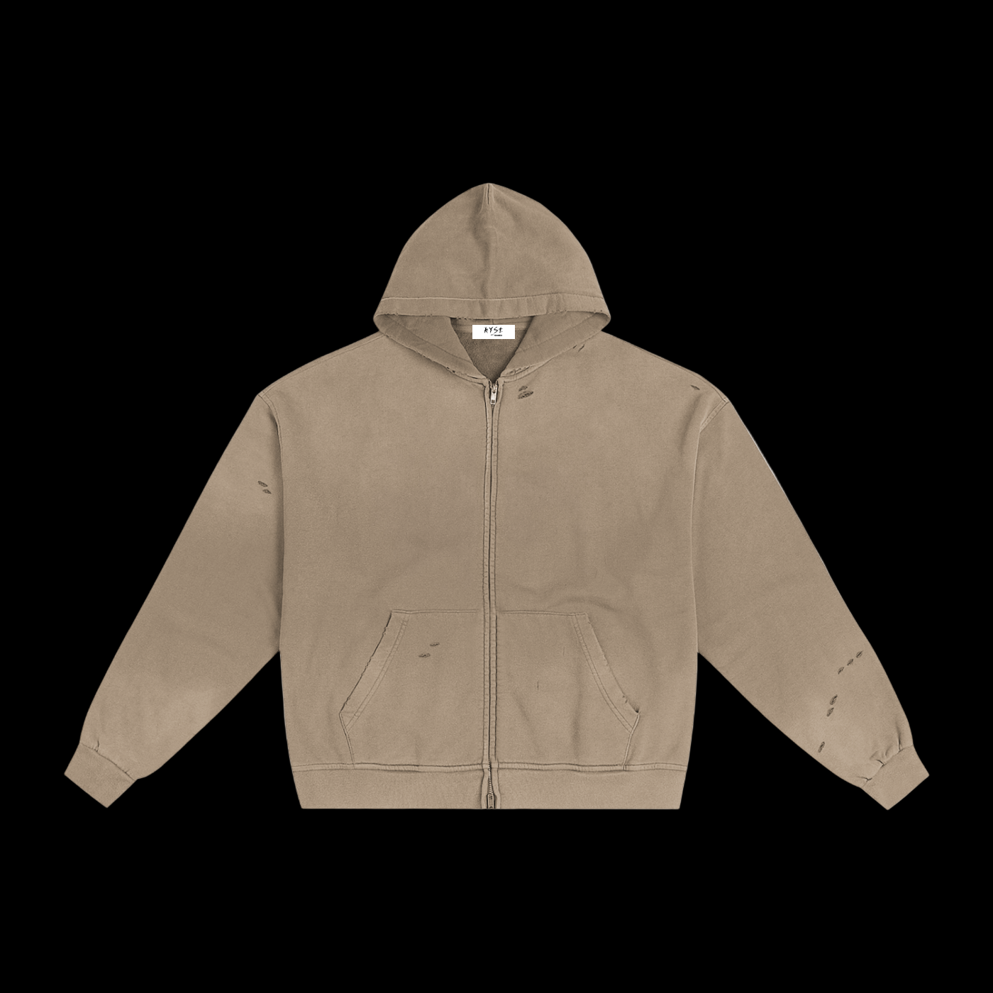 WITCHES SUNFADE ZIPPER JACKET