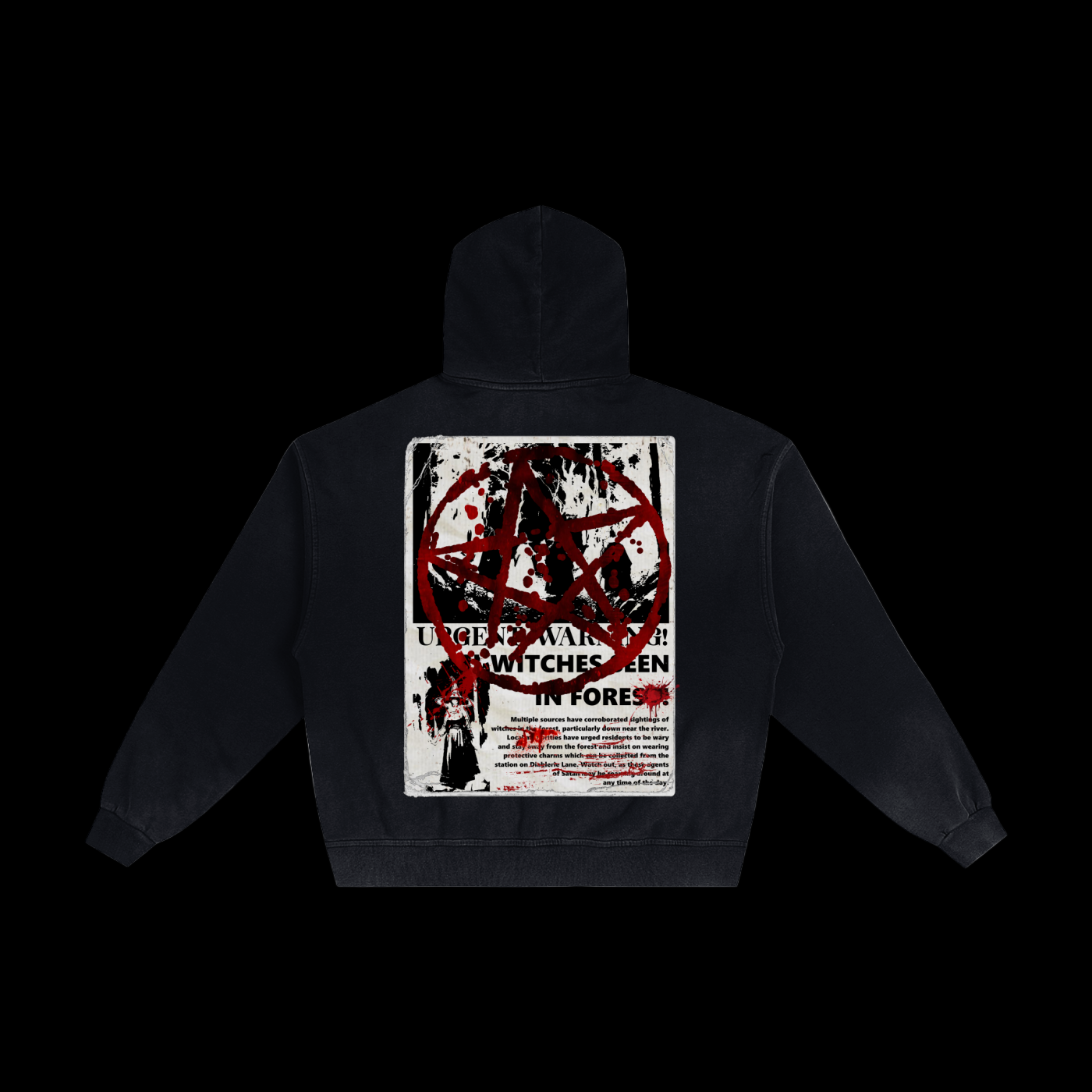 WITCHES SUNFADE ZIPPER JACKET