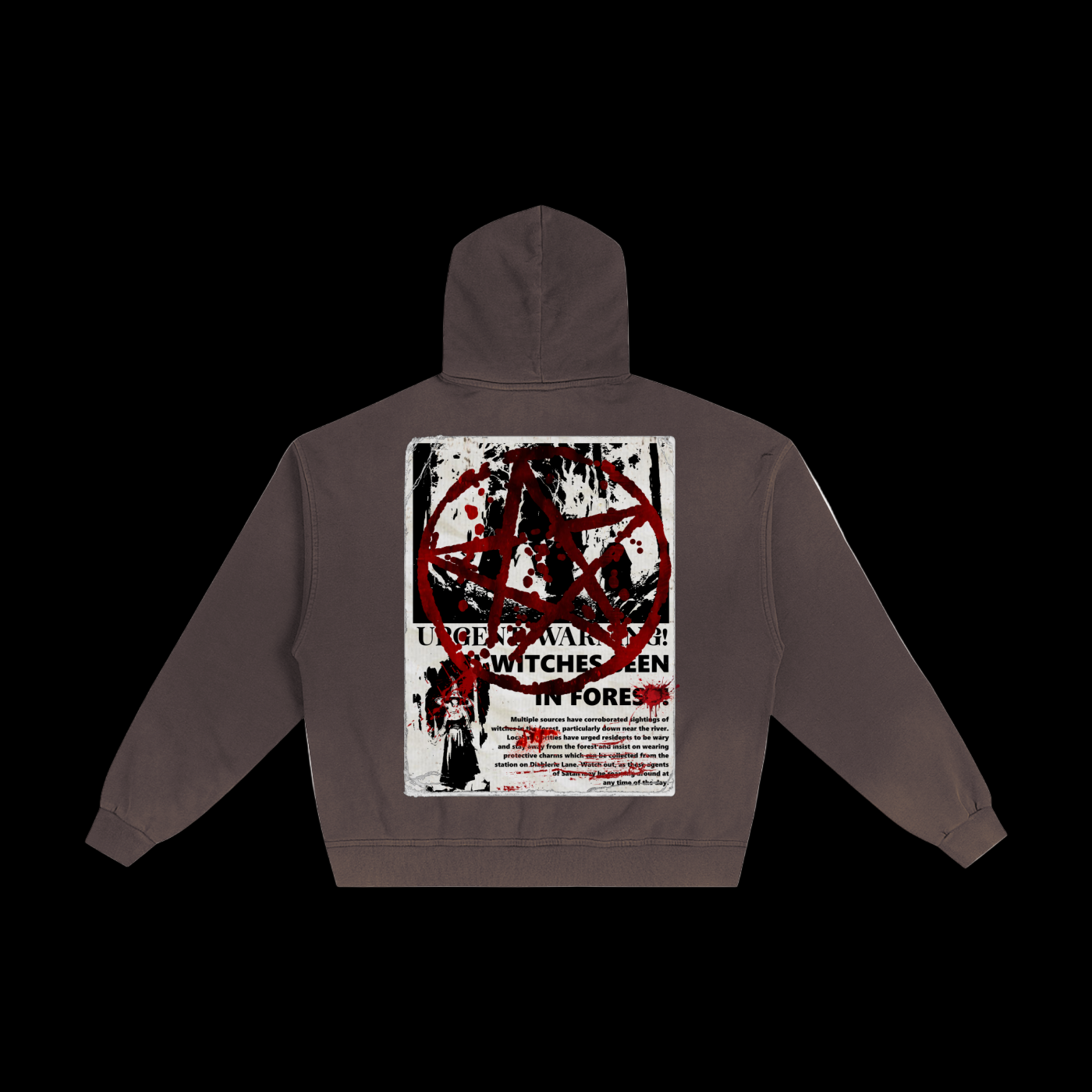 WITCHES SUNFADE ZIPPER JACKET