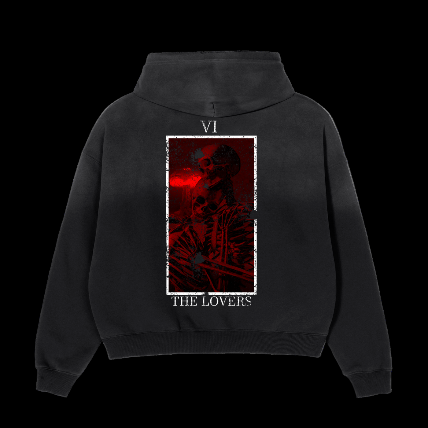 TILL DEATH DISTRESSED HOODIE
